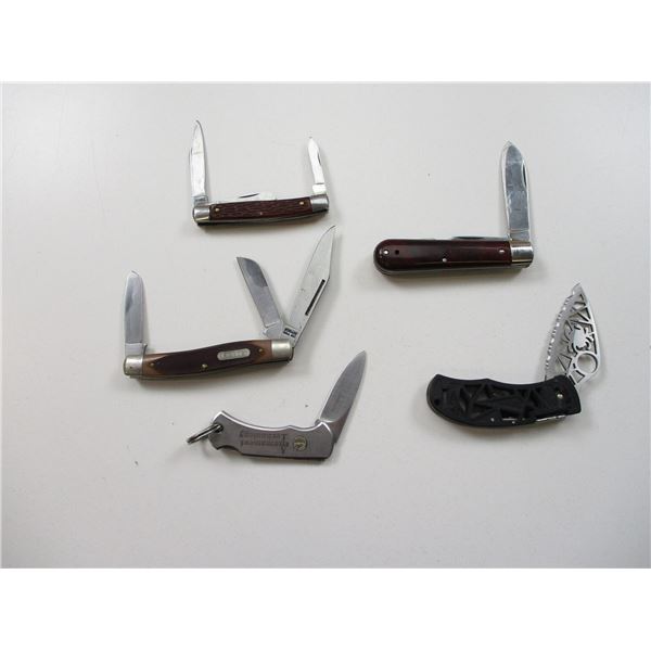 ASSORTED FOLDING KNIVES