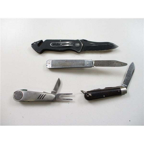ASSORTED FOLDING KNIVES