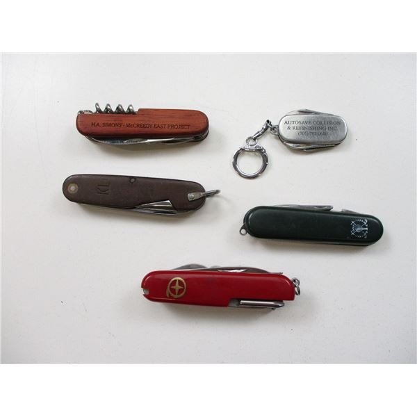 ASSORTED POCKET KNIVES