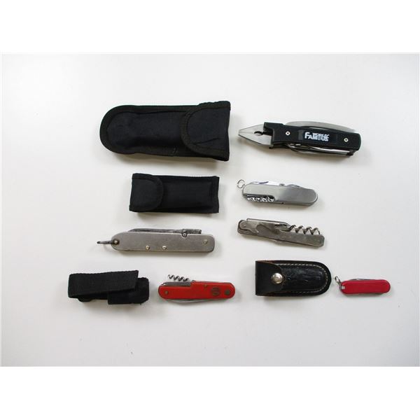 ASSORTED POCKET KNIVES / MULTI-TOOLS