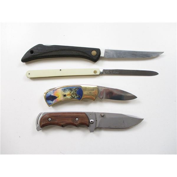 ASSORTED FOLDING KNIVES