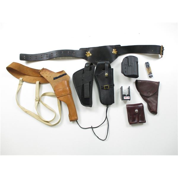 ASSORTED HOLSTERS