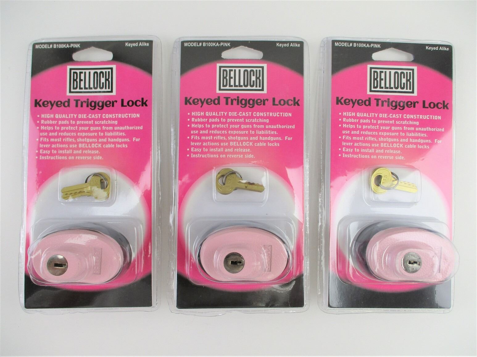 Bell Locks BELL LOCK KEYED TRIGGER LOCKS
