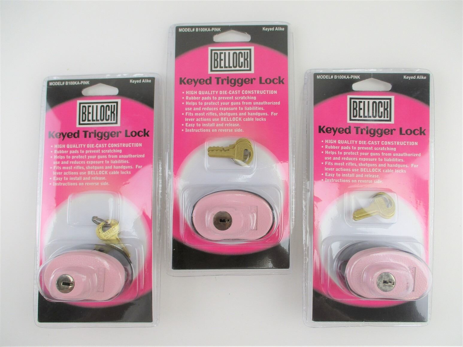 Bell Locks BELL LOCK KEYED TRIGGER LOCKS