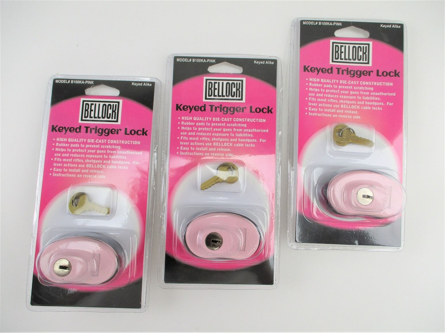 Bell Locks BELL LOCK KEYED TRIGGER LOCKS