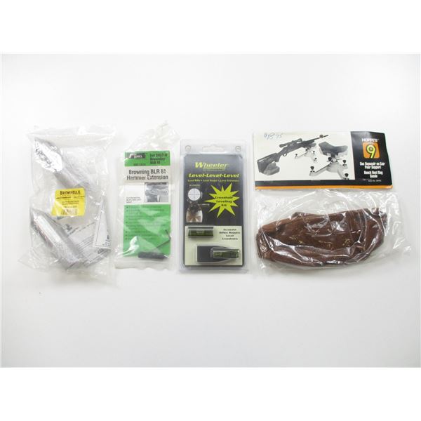 ASSORTED TARGET SHOOTING ACCESSORIES
