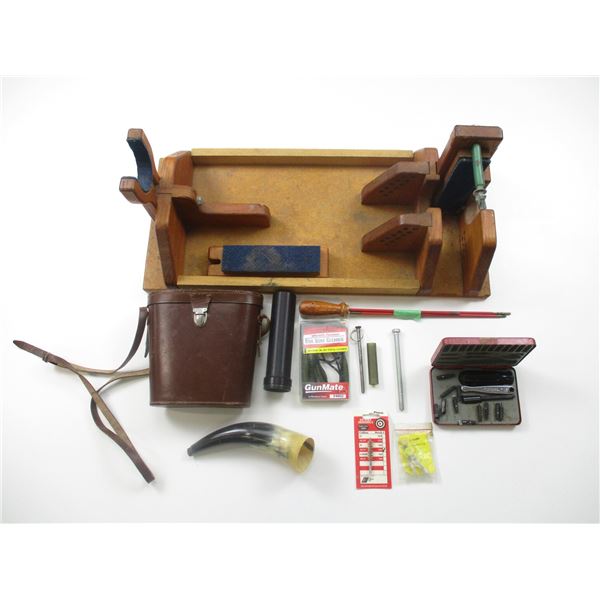 RIFLE CLEANING BENCH ETC