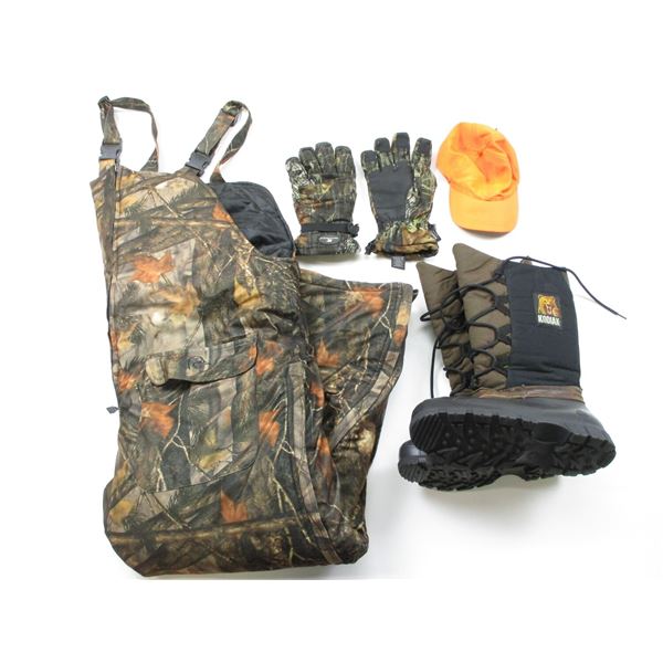 ASSORTED HUNTING CLOTHING