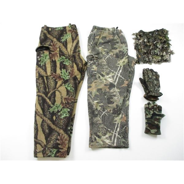 ASSORTED HUNTING CLOTHING