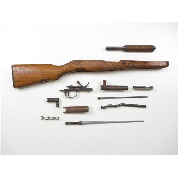 SKS RIFLE STOCK WITH PARTS ETC