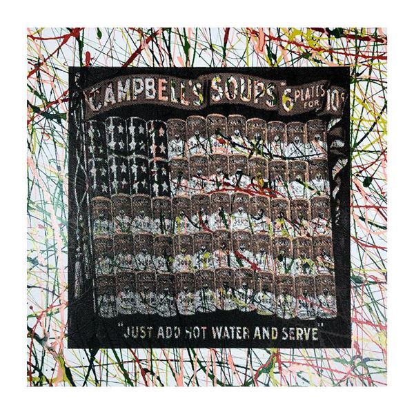 Campbell's Soup Flag by Steve Kaufman (1960-2010)