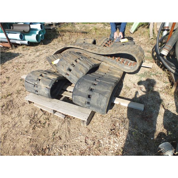 Pallet Of Rubber Tracks