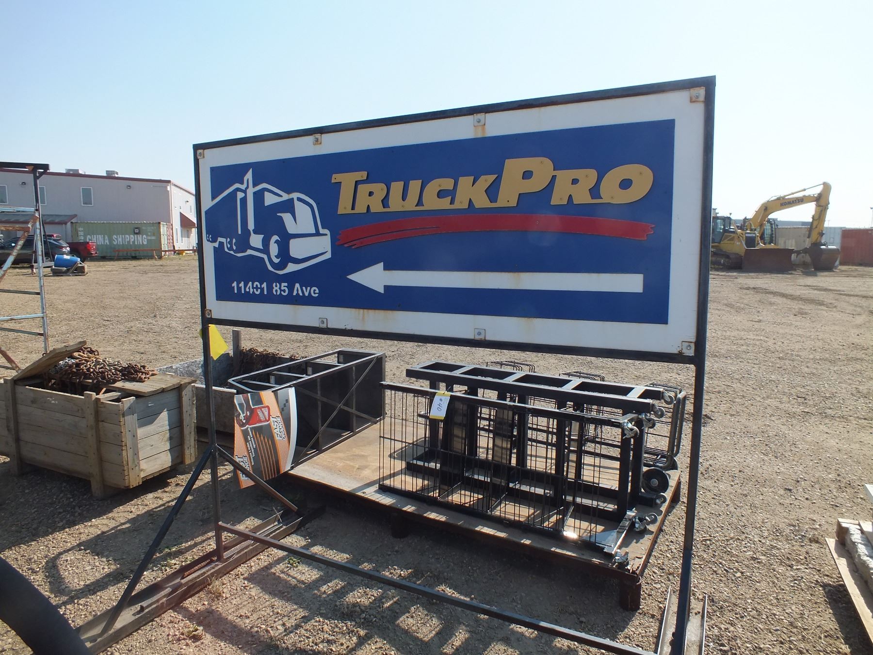 Truck Pro Sign /w Carts