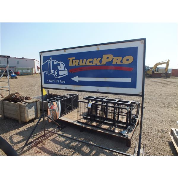 Truck Pro Sign /w Carts