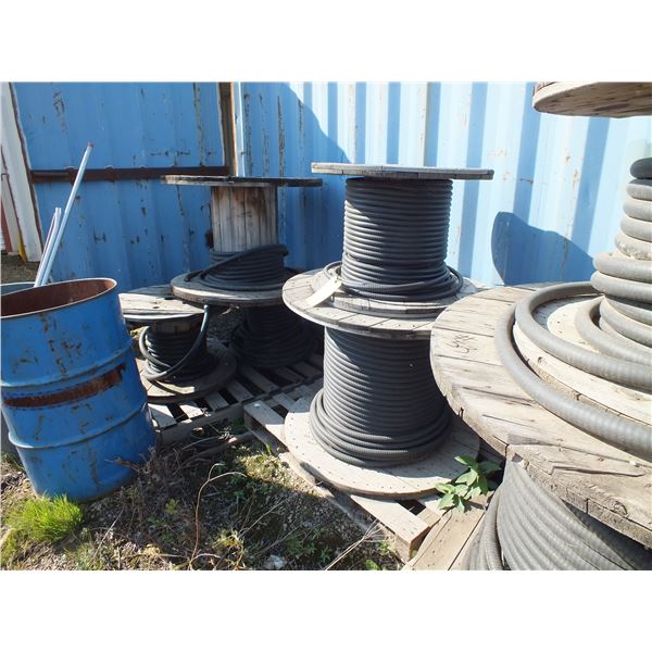 7 Partial Reels Of Wire