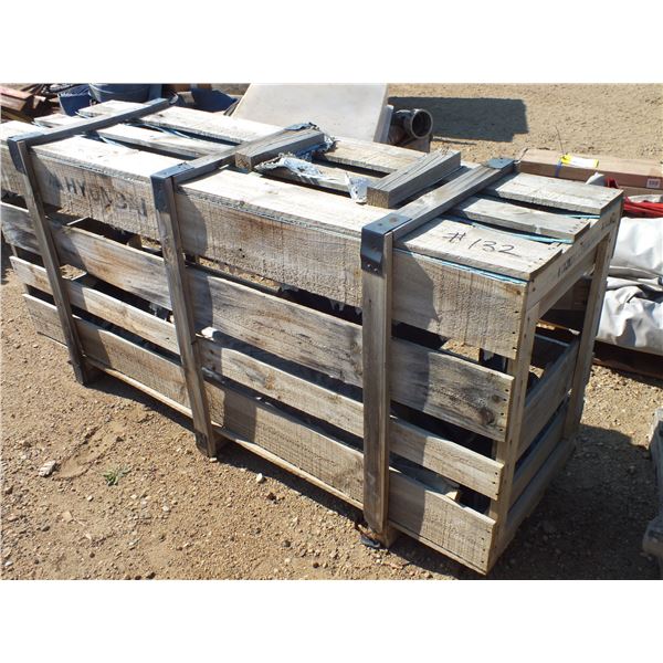 Wooden Crate & Water Hose