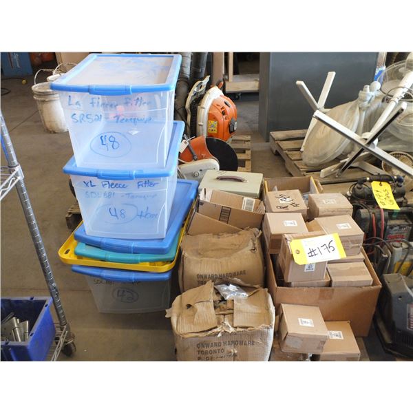 Hardware / Hooks / Bin Of Contants