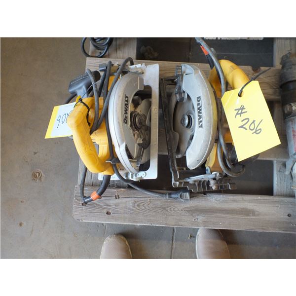 2 Dewalt Circular Saws