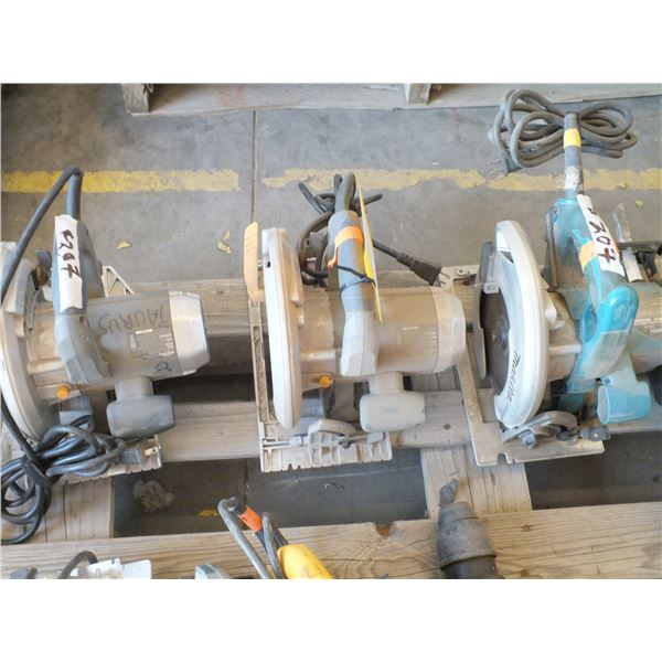 3 Circular Saws