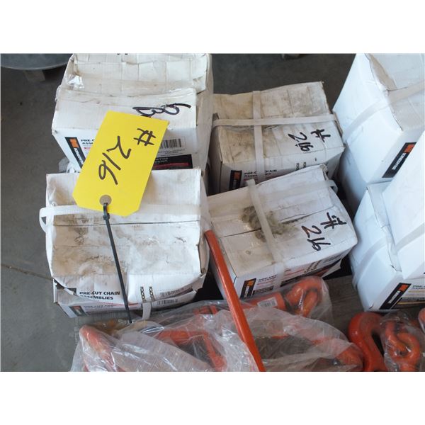 6 Boxes Of Pre Cut 5/16" Chain