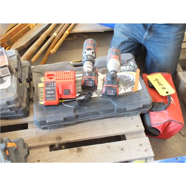 Milwaukee 18Volt Drill Kit