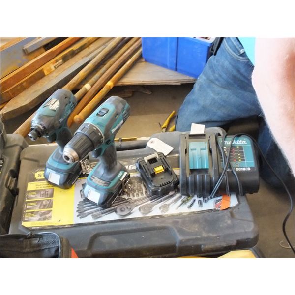 Makita 18 volt Drill Kit