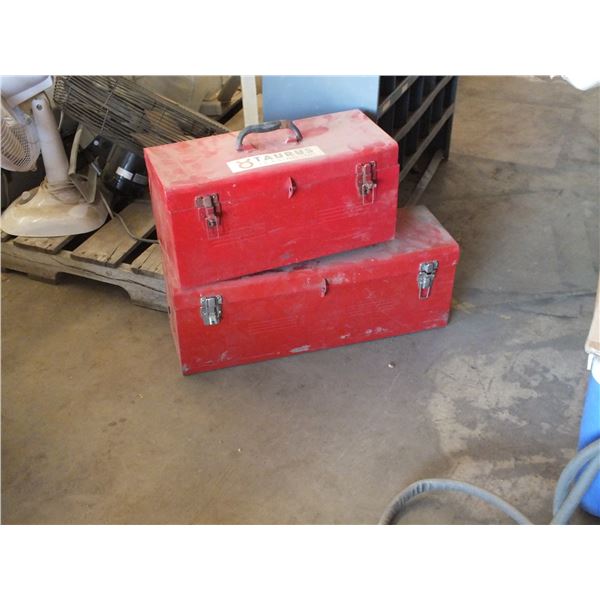 2 Red Tool Boxes