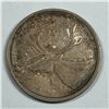 Image 1 : 1955 Queen Elizabeth Double Date 25 Cents Key Date Fine+