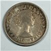 Image 2 : 1955 Queen Elizabeth Double Date 25 Cents Key Date Fine+