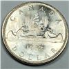Image 1 : 1962 Queen Elizabeth II Canadian Silver Dollar UNC