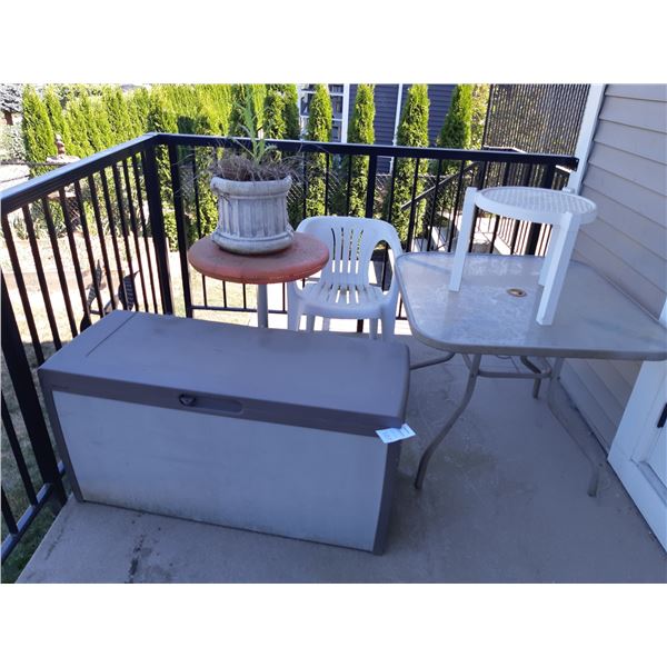 Storage bin, planter C