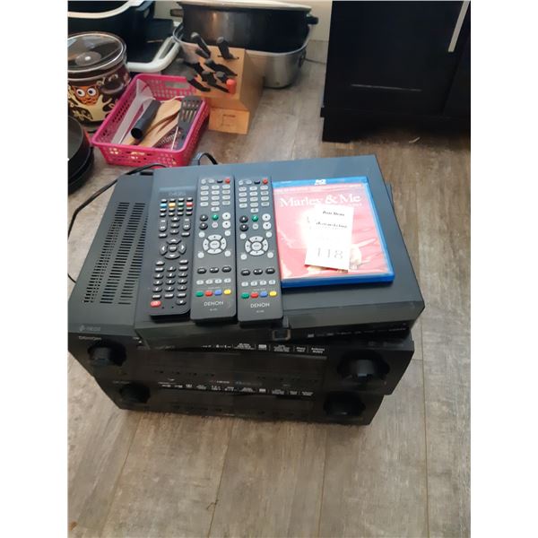 Denon receivers, CD player B