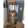 Image 1 : Wood glass shelving unit C