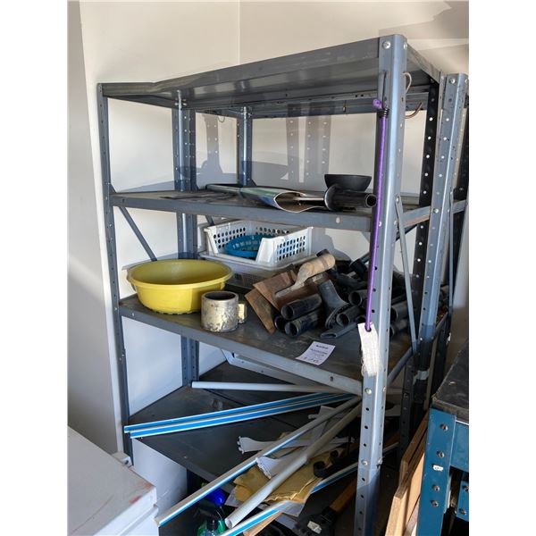 2 Metal Shelving Units Cat A