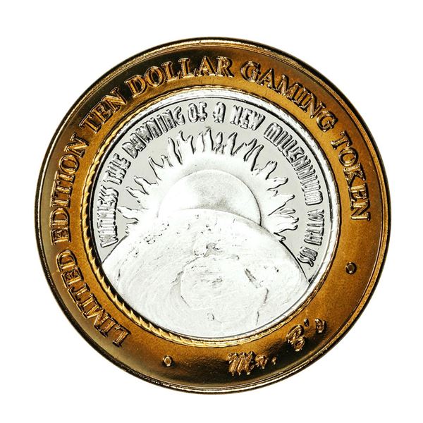 .999 Silver Mr. B's Casino Mill City, NV $10 Casino Limited Edition Gaming Token
