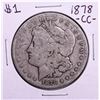 Image 1 : 1878-CC $1 Morgan Silver Dollar Coin