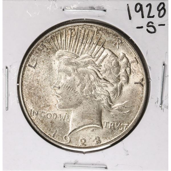 1928-S $1 Peace Silver Dollar Coin
