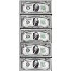 Image 1 : Lot of (5) 1934D $10 Federal Reserve Notes Atlanta