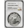 Image 1 : 1993-P $1 Proof American Silver Eagle Coin NGC PF69 Ultra Cameo