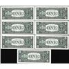 Image 2 : Lot of (7) Consecutive Uncirculated 1988A $1 Federal Reserve Notes Atlanta