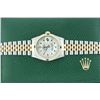 Image 4 : Rolex Men's Two Tone Diamond and Sapphire Datejust Wristwatch