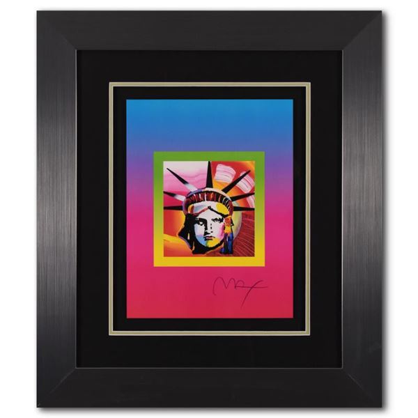 Peter Max "Liberty Head on Blends Ver II" Limited Edition Lithograph on Paper
