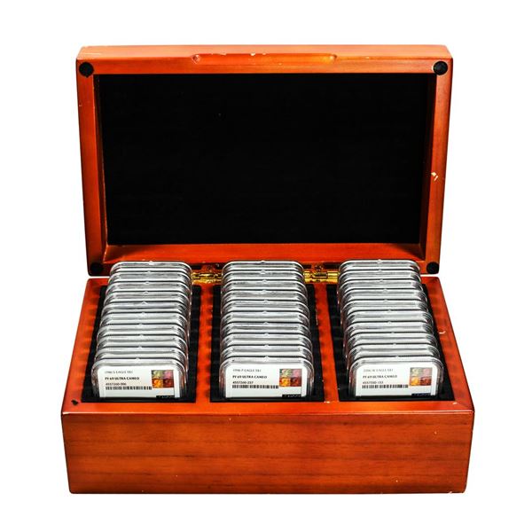 1986-2016 $1 Proof American Silver Eagle (30) Coin Set NGC PF69 Ultra Cameo w/ Box