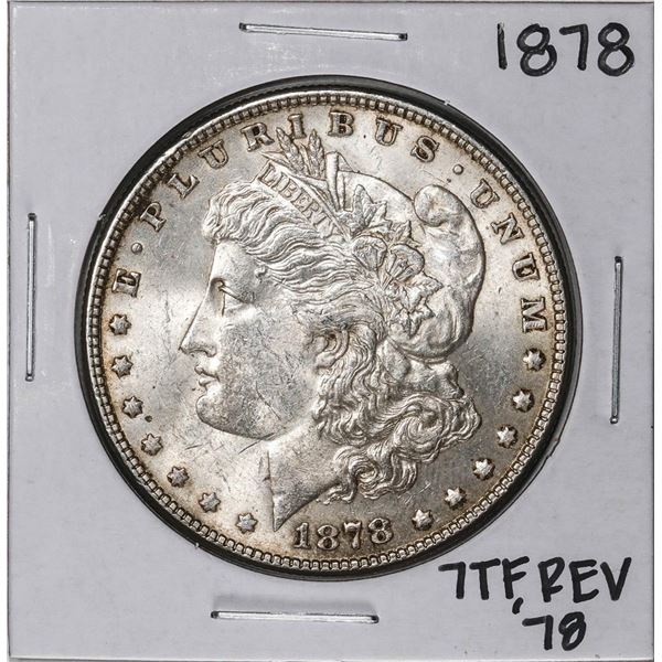 1878 7TF Reverse of 78' $1 Morgan Silver Dollar Coin