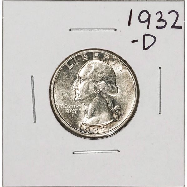 1932-D Washington Quarter Coin