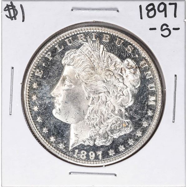 1897-S $1 Morgan Silver Dollar Coin