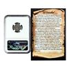 Image 2 : El Cazador Shipwreck (1772-83) Mexico 1/2 Real Silver Coin NGC Genuine w/ Story Card