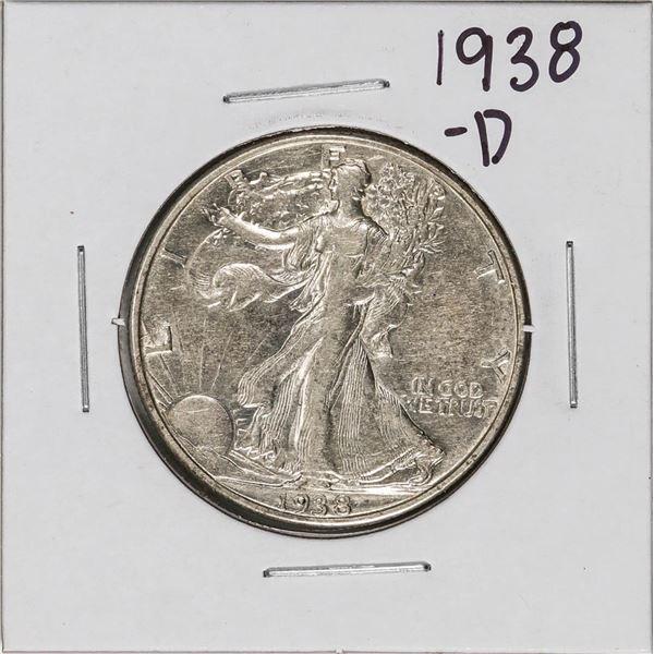 1938-D Walking Liberty Half Dollar Coin