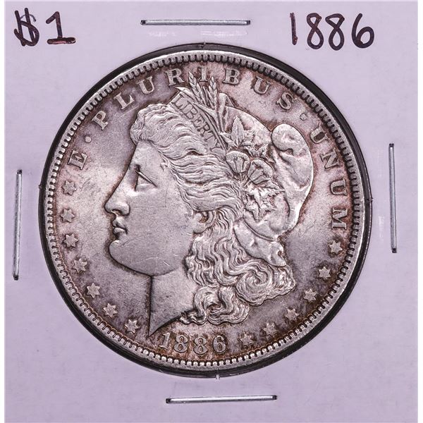 1886 $1 Morgan Silver Dollar Coin