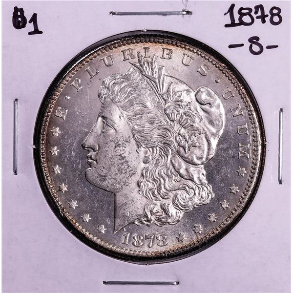 1878-S $1 Morgan Silver Dollar Coin